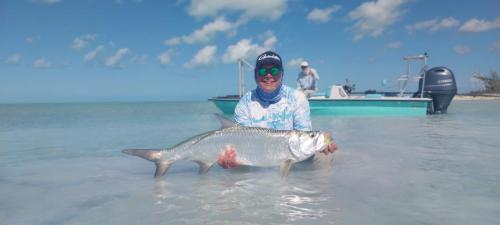 Tarpon fishing with Capt Shawn Riley, Andros Island, Bahamas