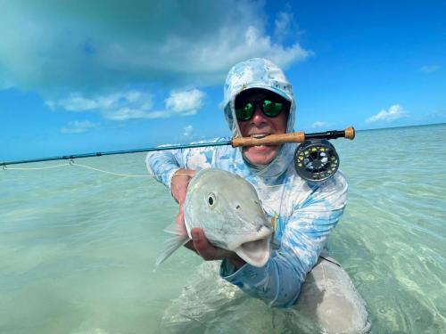 Fly fishing for Bonefish with Capt Shawn Riley, Andros Island, Bahamas