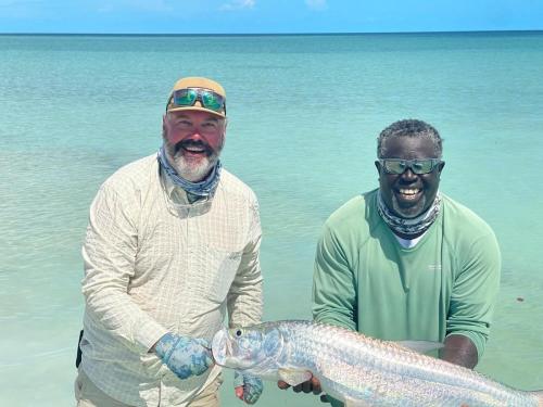 Tarpon fishing with Capt Shawn Riley, Andros Island, Bahamas