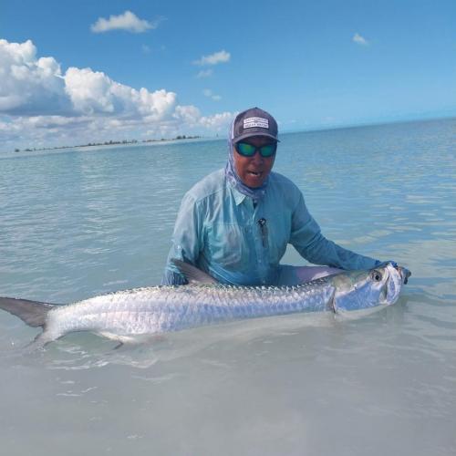 Fly fishing for Tarpon with Capt. Shawn Riley, Andros Island, Bahamas