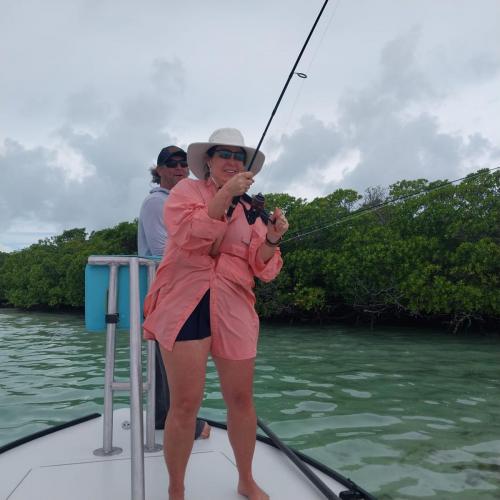 Fishing with Capt. Shawn Riley, Andros Island, Bahamas