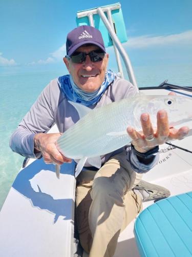 Fly fishing with Capt. Shawn Riley, Andros Island, Bahamas