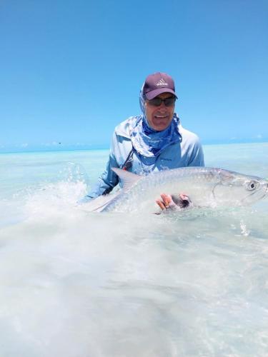 Fly fishing for Tarpon with Capt. Shawn Riley, Andros Island, Bahamas