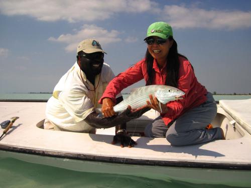 Andros Westside - fly fishing with Capt. Shawn Riley